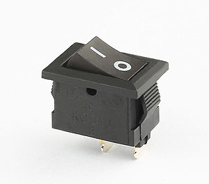 KCD10焊接型全黑船型開關