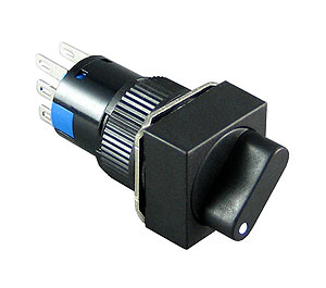 AX16雙極方頭旋鈕開關 