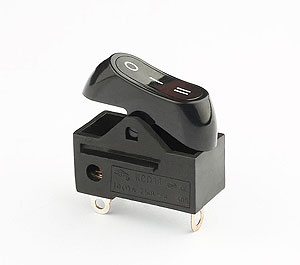  KCD11黑色船型三檔檔位開(kāi)關(guān)